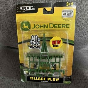 John Deere Green Tillage Plow Die-Cast Toy